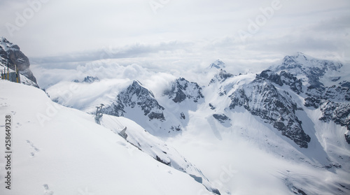 Titlis is a famous travel mountain of the Uri Alps, Switzerland © lirtlon