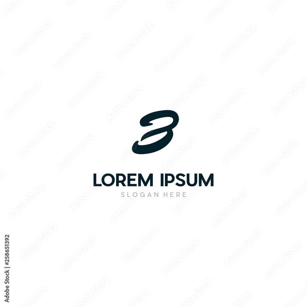 Modern and unique letter B initials logo design, Abstract letter B modern logo icon design concept. Modern and unique letter B initials logo design, Abstract letter B modern logo icon design concept.