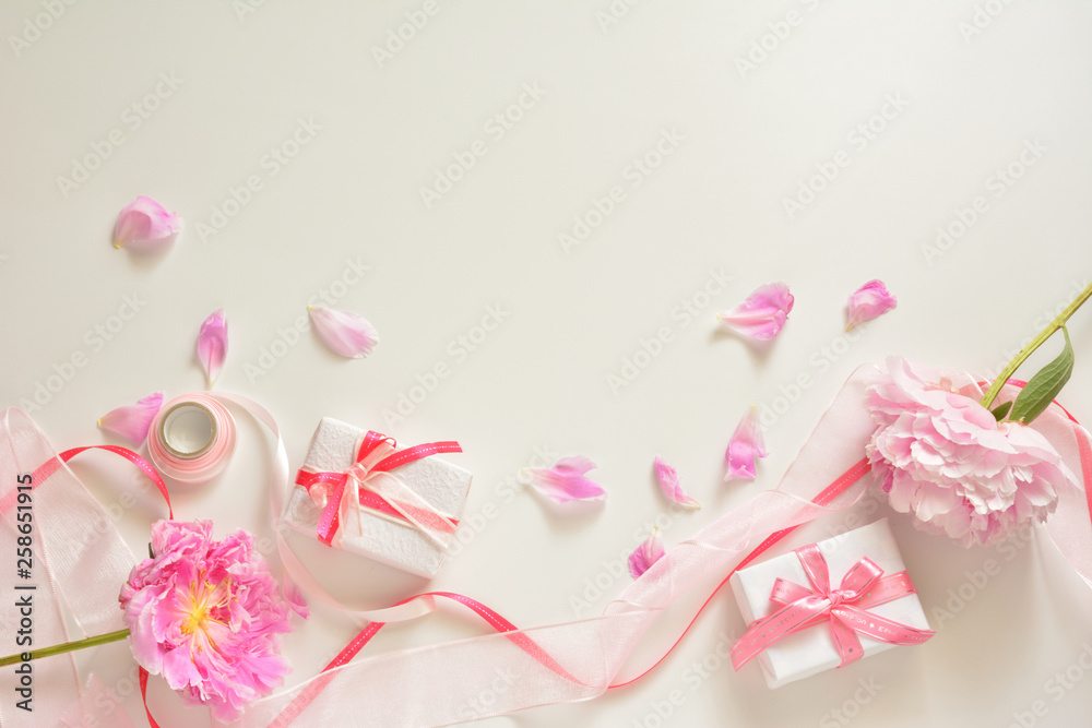 Gift box with ribbon   