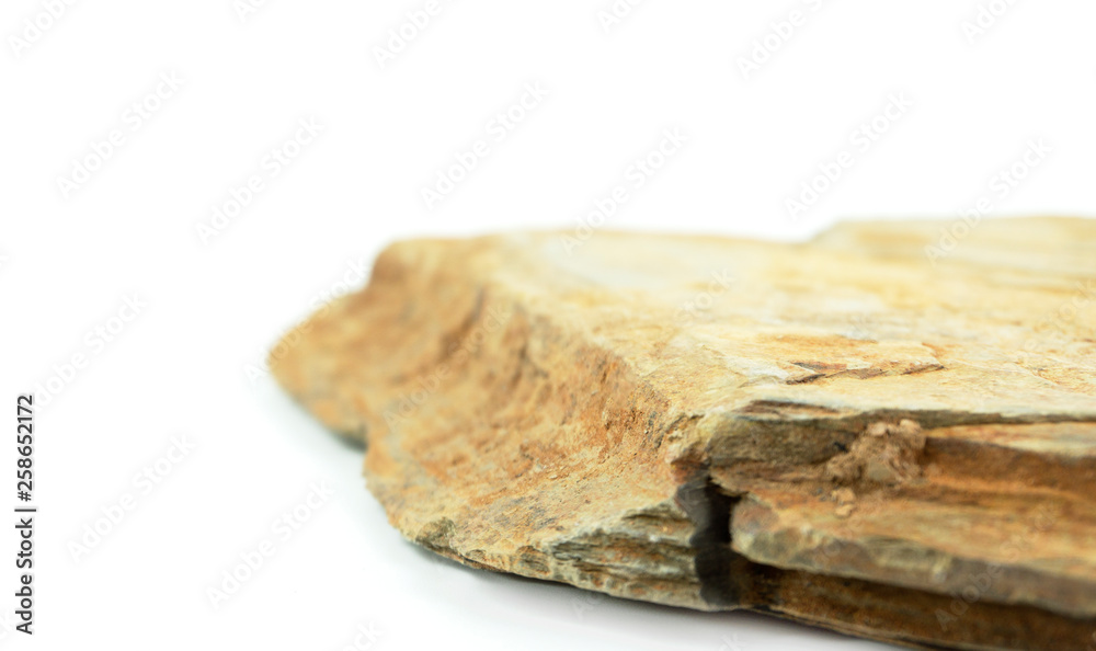 Rock empty table front of blurred white background, for product display, Blank for mockup design. Rock empty table front of blurred white background, for product display, Blank for mockup design.