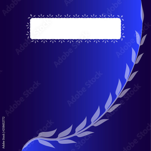 Natural background, Charming blue