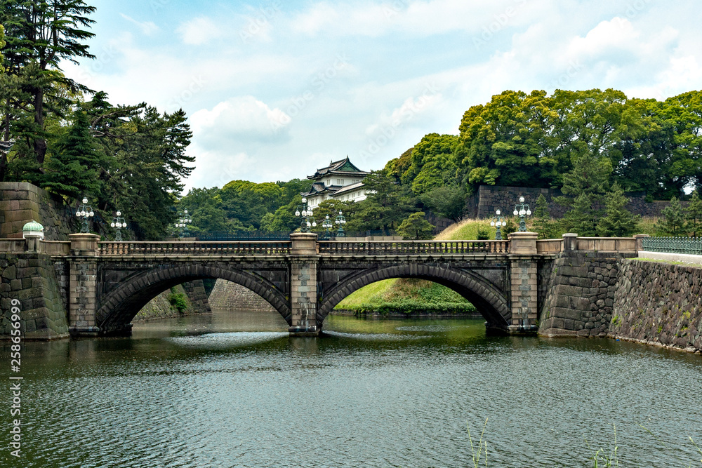 Imperial palace in Tokyo, Japan