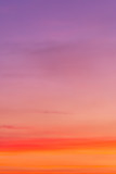 Beautiful pastel sky with the sun - pink background with copy space for text or image