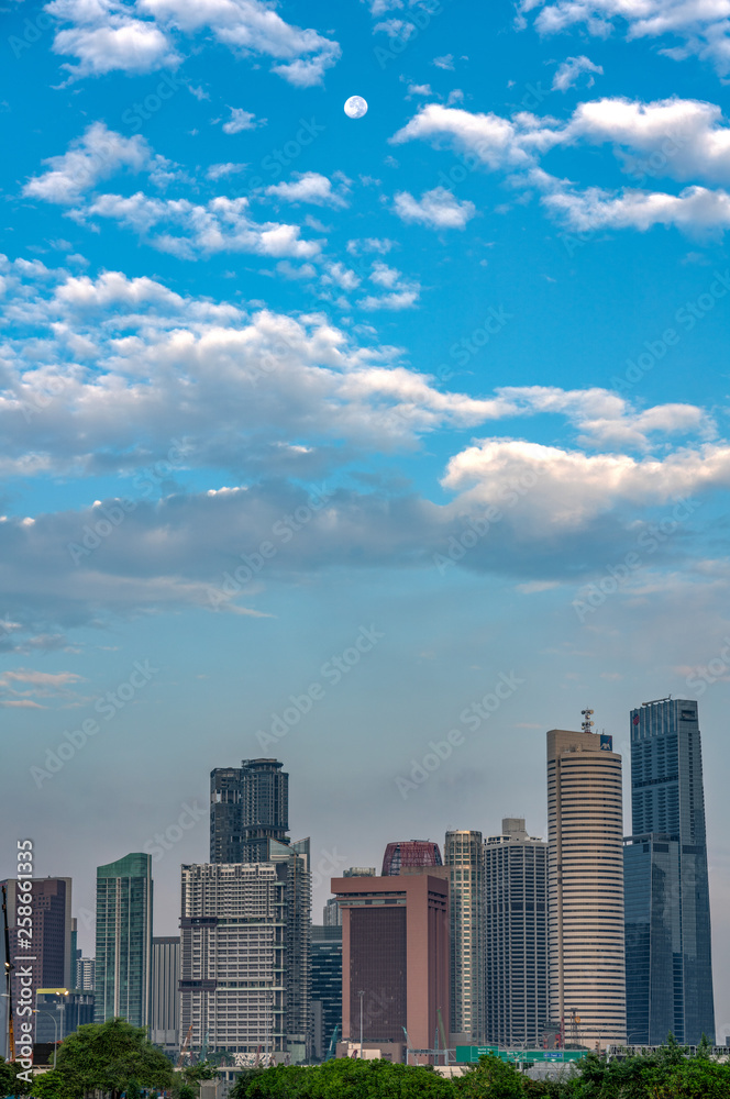 Singapore skyline