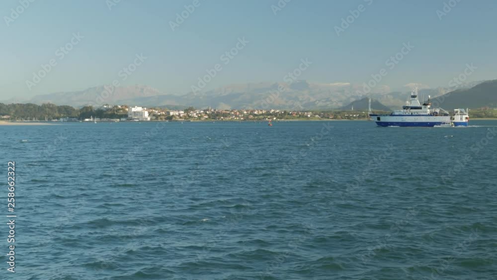 The Bay of Santander in the North coast of Spain The Bay of Santander in the North coast of Spain
