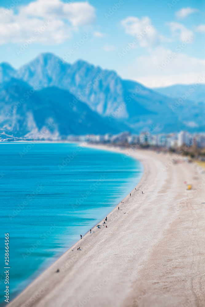 Beach in Antalya.