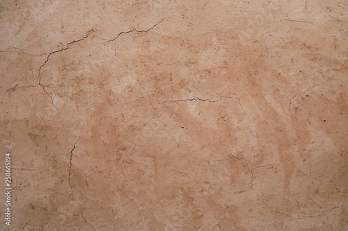 texture of clay wall from clay house