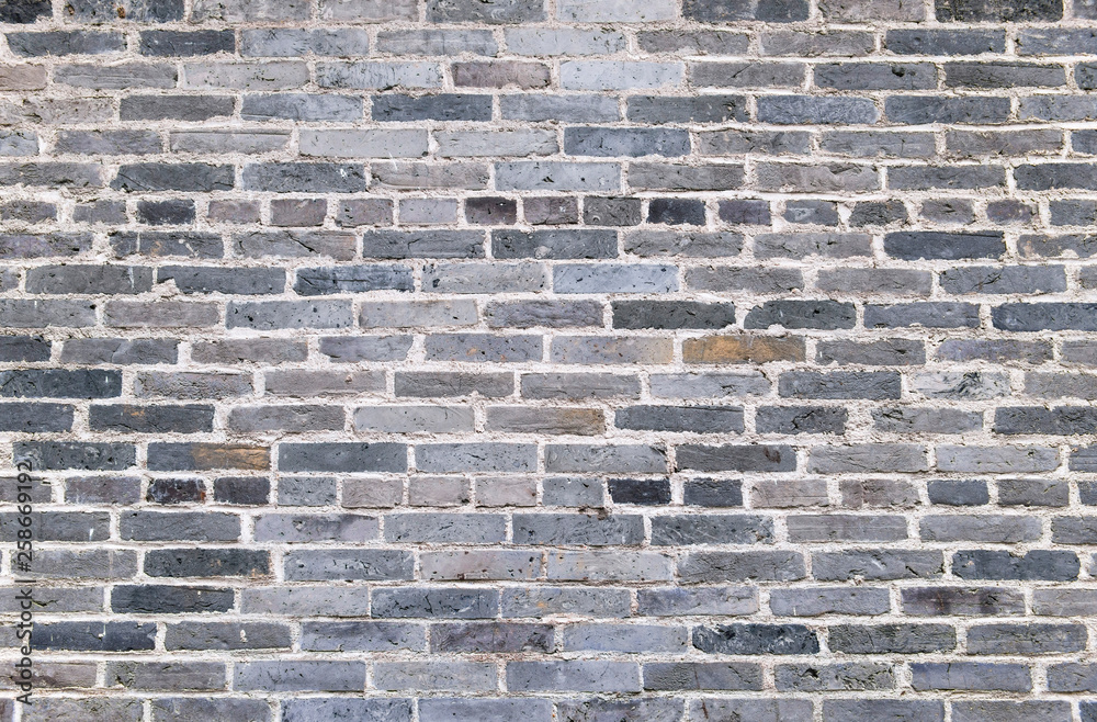 Fototapeta premium Brick wall background, Grunge texture. 