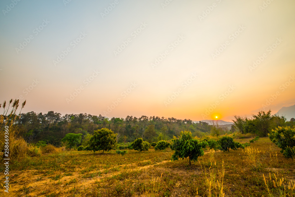 Beautiful scenery with sunlight.17 Beautiful scenery with sunlight.17