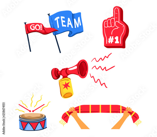 Sport Supporter Stuff Graphic Collection