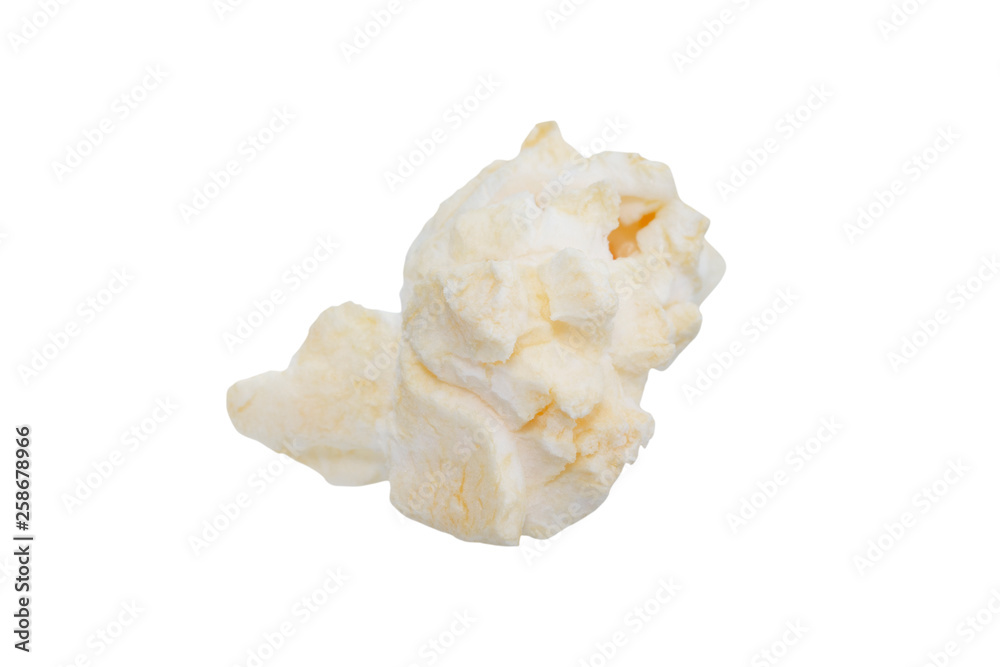 popcorn isolated on white background - clipping paths popcorn isolated on white background - clipping paths