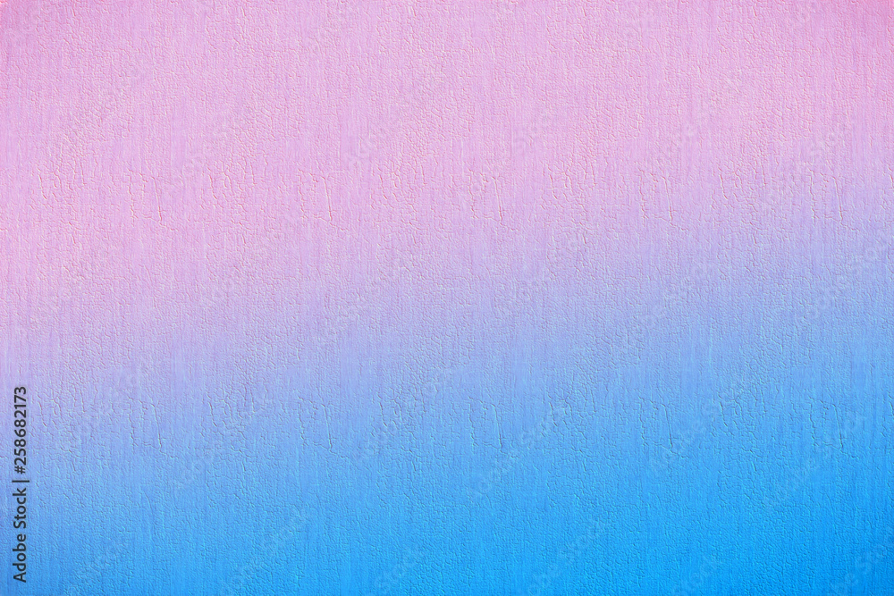 3d rendering of pink-blue crackled wall - gradient 3d rendering of pink-blue crackled wall - gradient