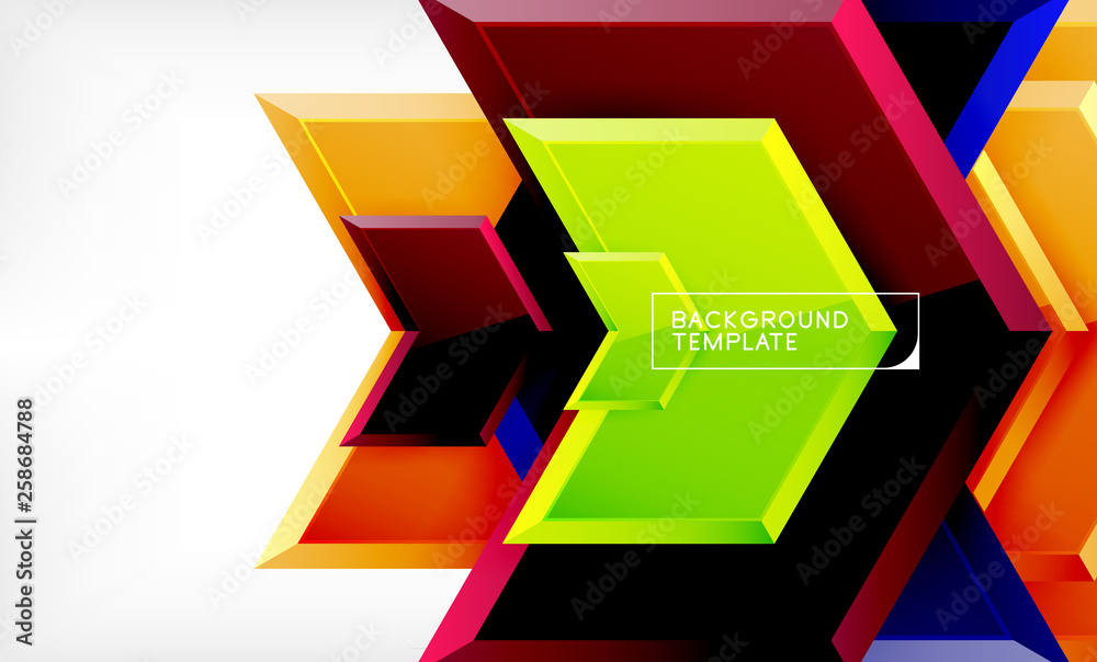 Abstract glossy techno arrows background Abstract glossy techno arrows background
