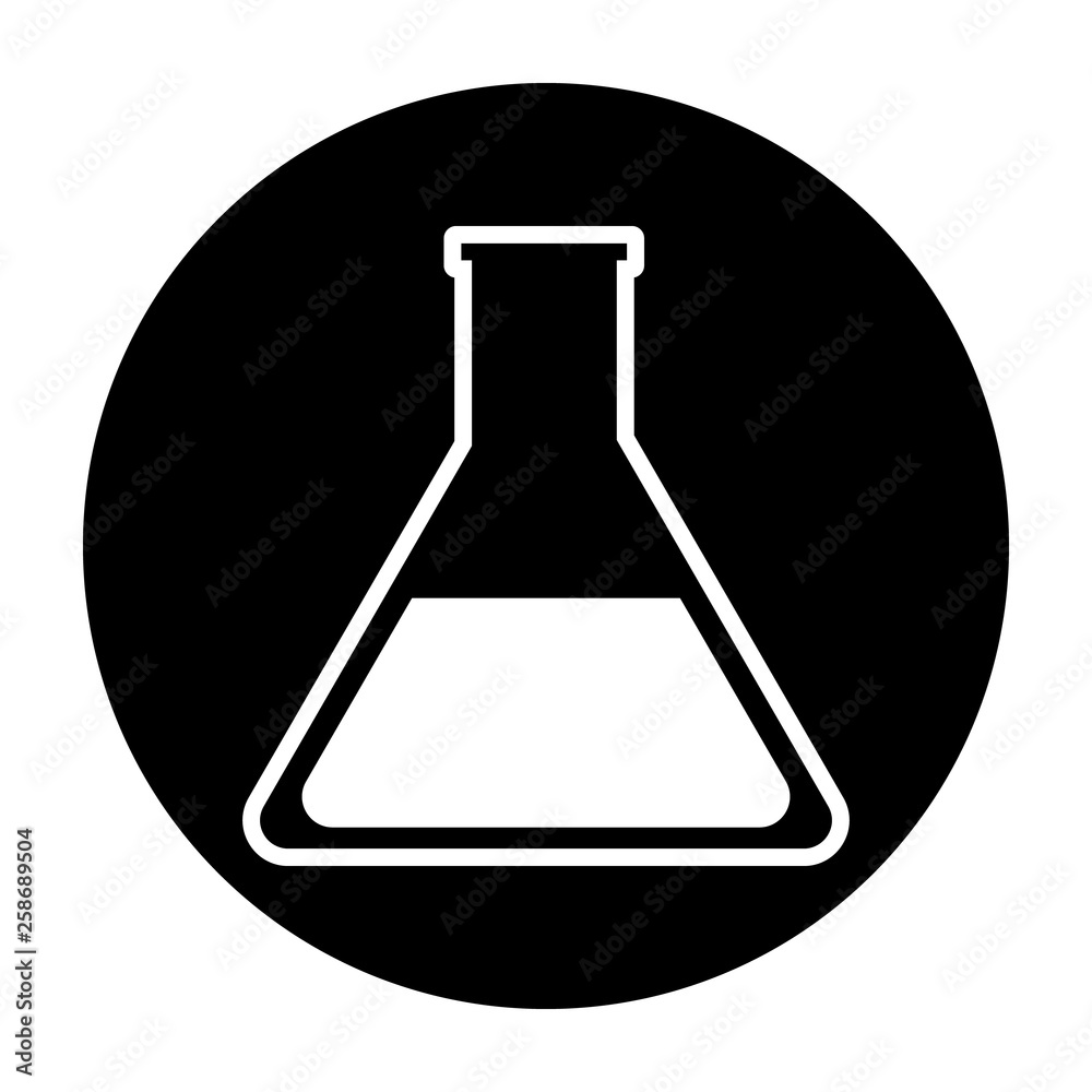 Test tube vector icon Test tube vector icon