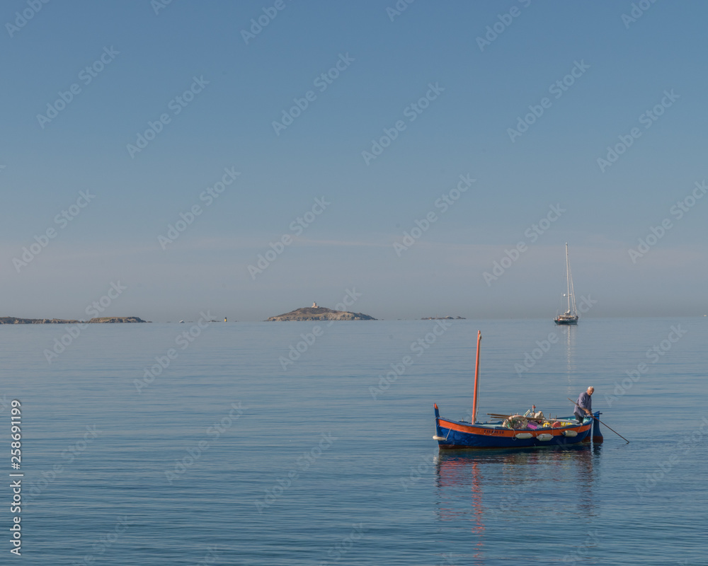 Fototapeta premium bateau de p^cheur