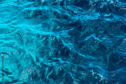 Crystal Blue Sea Ripples