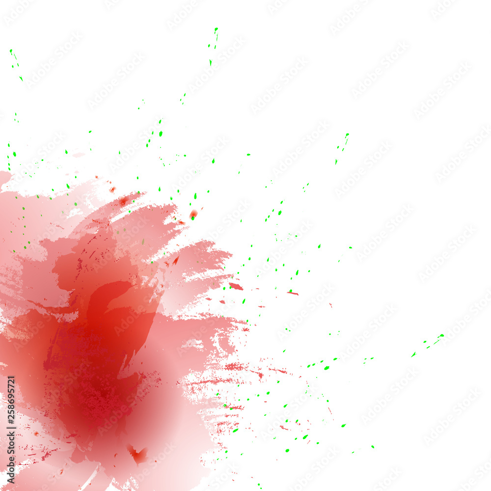 Vector watercolor splash texture background isolated. Hand-drawn blob, spot. Watercolor effects. abstract background.