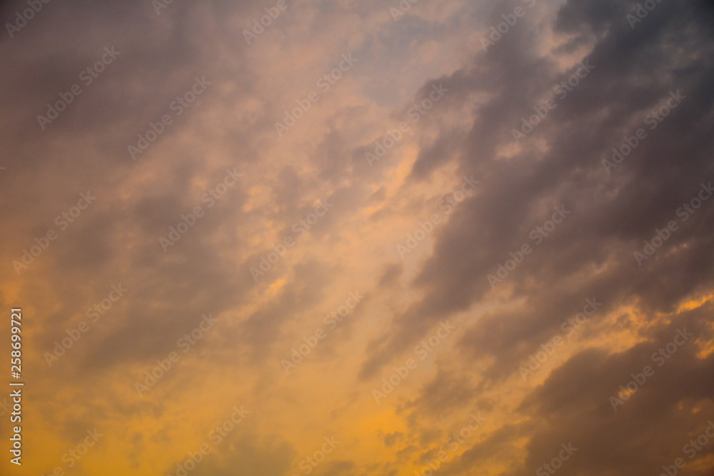 Obraz premium artistic evening sky background