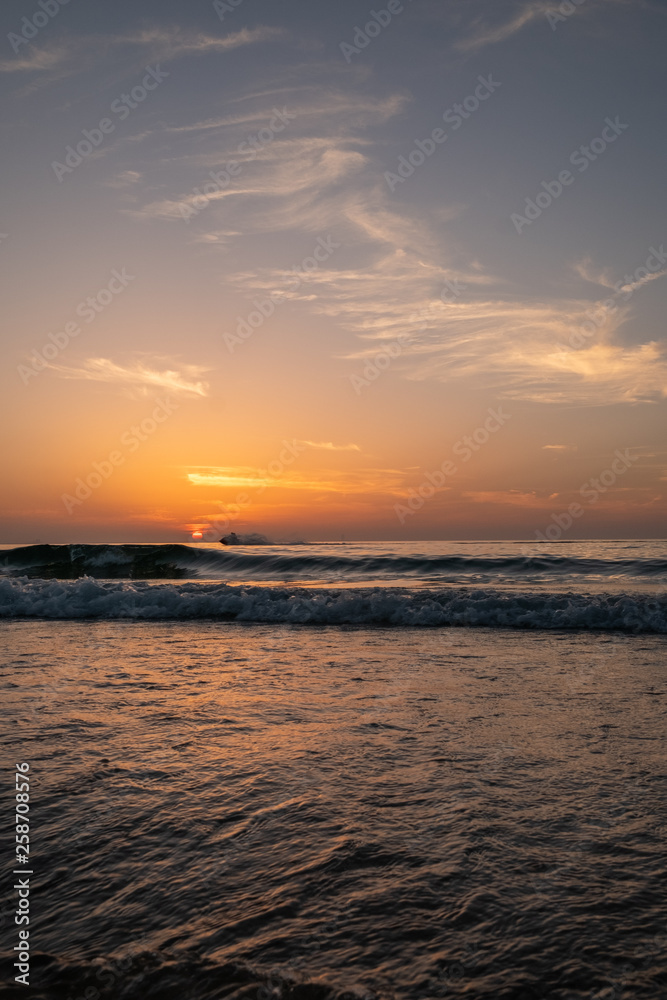View of Sunset at Beach