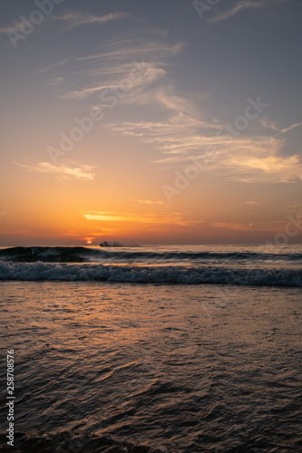 View of Sunset at Beach © Fahd