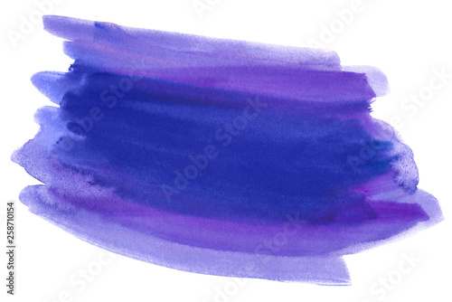 watercolor blue stain Element for design, web design, cards, and print.