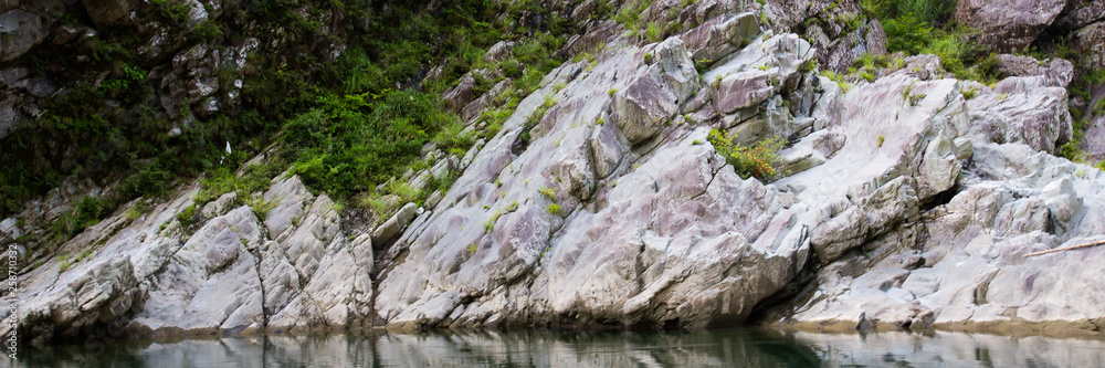 rock with lichen rock with lichen