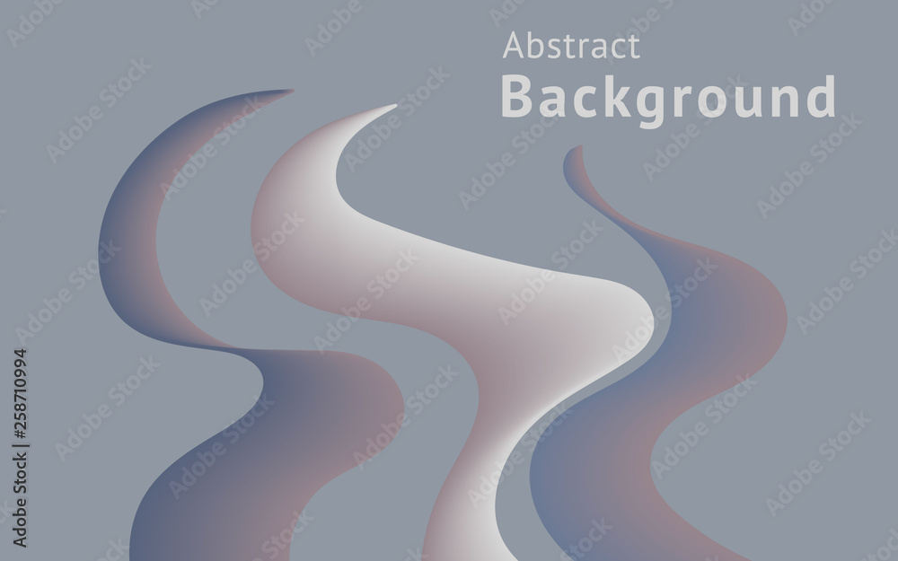 Wave abstract background vector