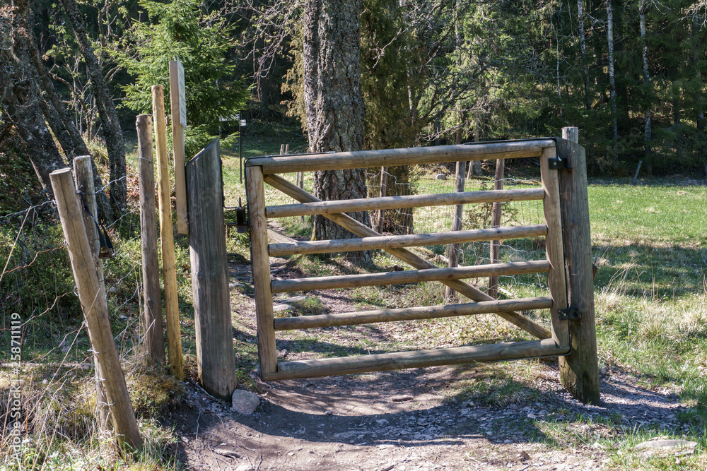 Old Wooden Gate