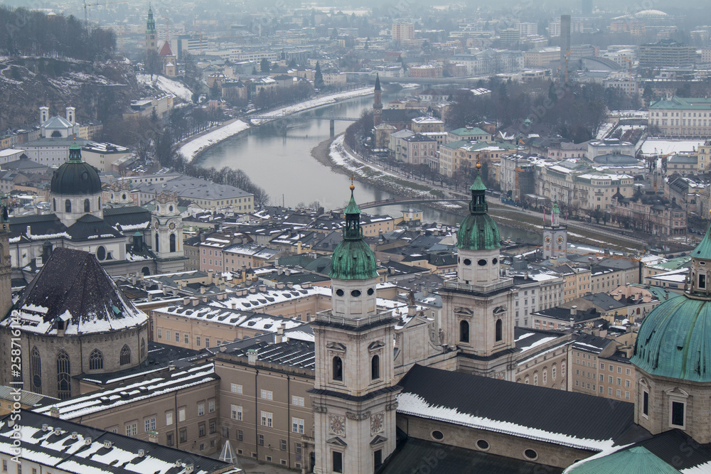 Salzburg im Winter