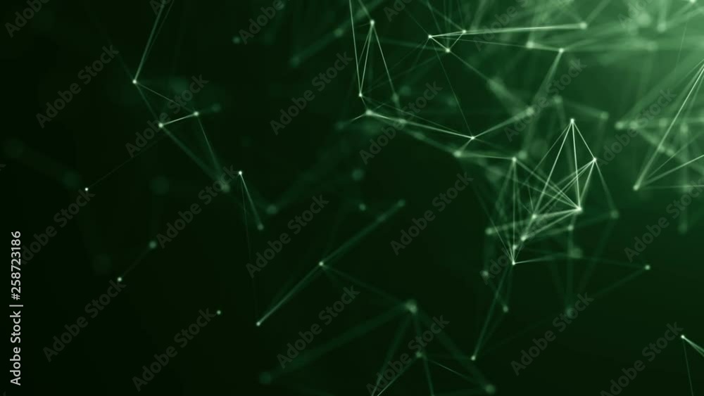 Abstract background with plexus network as data complex. Animation of seamless loop. Abstract background with plexus network as data complex. Animation of seamless loop.