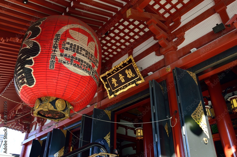 Fototapeta premium Shinto temple in tokyo 