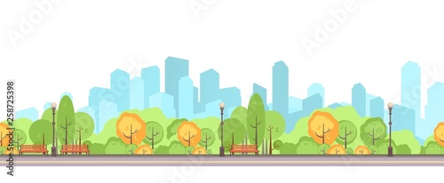 city park vector