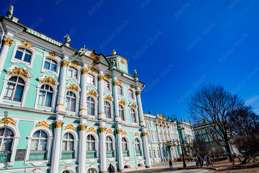 City Of Saint Petersburg, Russia. March 30, 2019. Architecture of the city on a Sunny spring day.