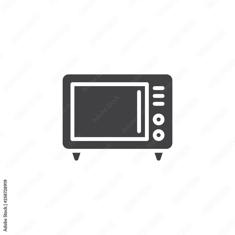 Microwave Electric Oven vector icon. filled flat sign for mobile concept and web design. Microwave oven glyph icon. Symbol, logo illustration. Pixel perfect vector graphics Microwave Electric Oven vector icon. filled flat sign for mobile concept and web design. Microwave oven glyph icon. Symbol, logo illustration. Pixel perfect vector graphics