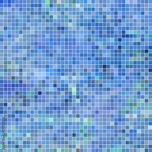 abstract vector square pixel mosaic background