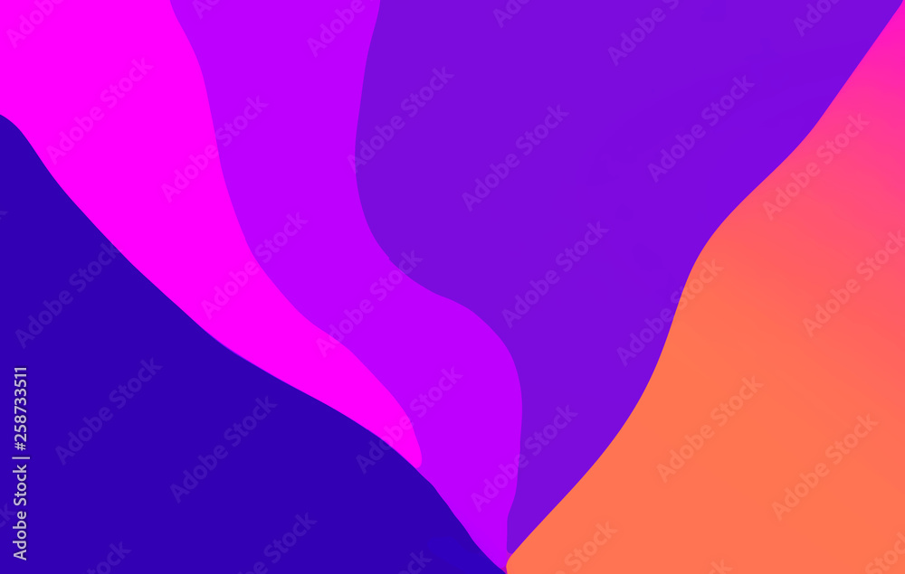 Abstract wavy multi colored paper background design Abstract wavy multi colored paper background design