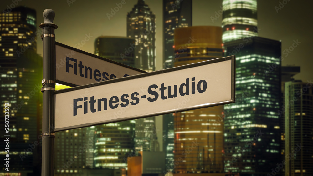 Schild 373 - Fitness-Studio