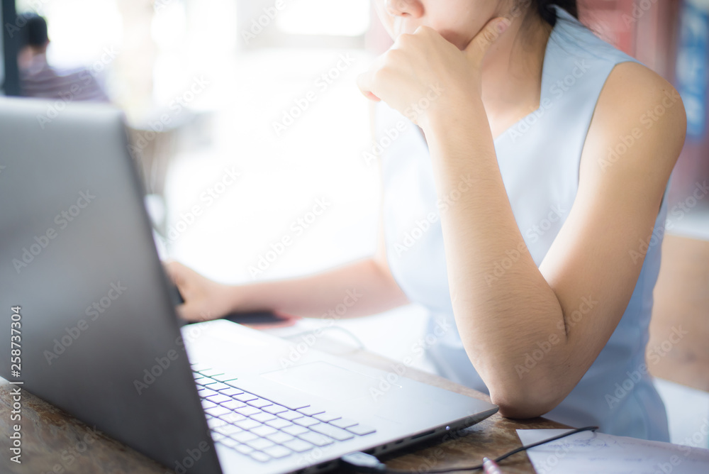 Fototapeta premium working woman portrait