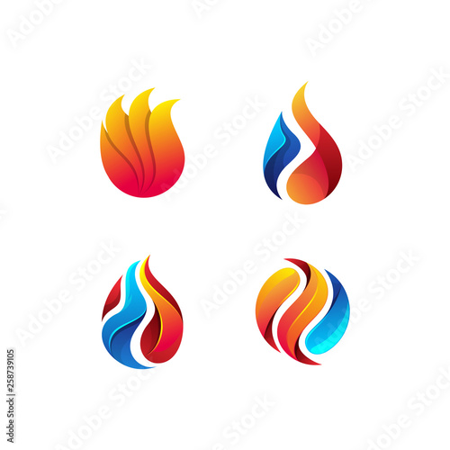 oil and gas logo bundle