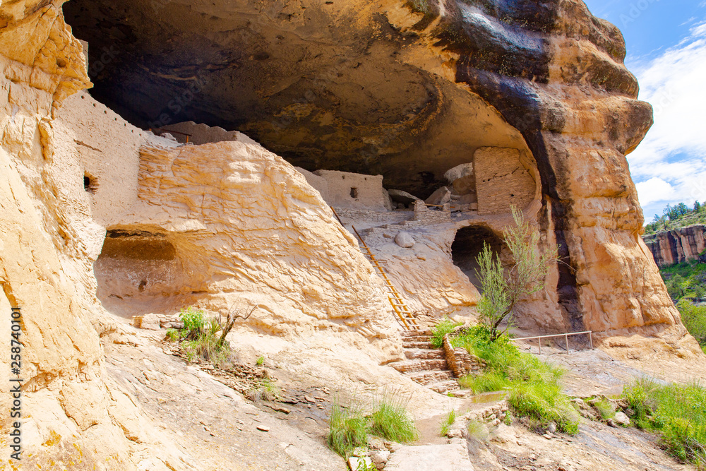 Gila Cliff Dwellings National Monument in New Mexico, USA
