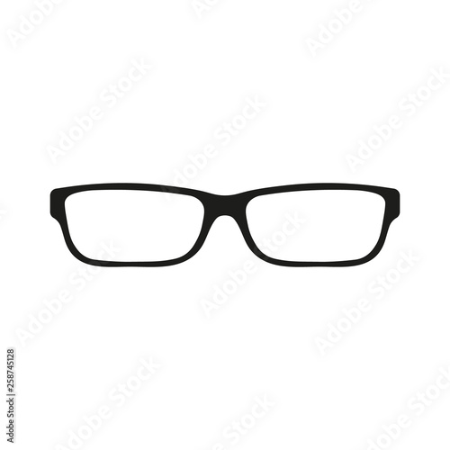 Glasses design. Vector illustration. 