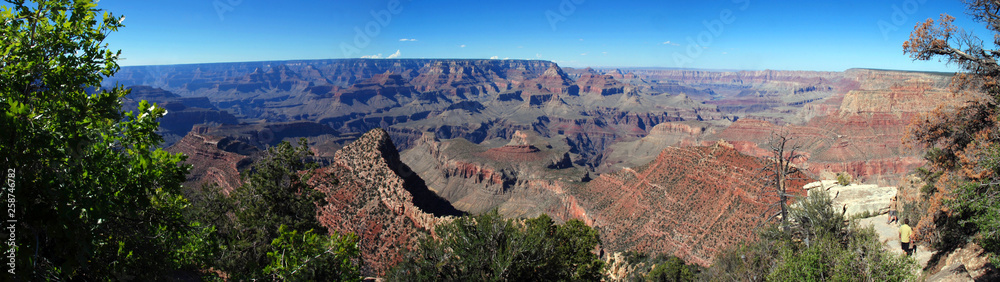 Panorama of Grand Canyon National Park