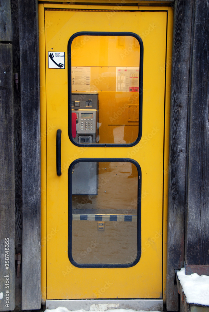 Old German Telephone Booth