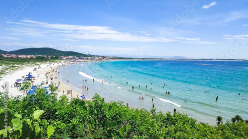 Cuadro en lienzo Praia do Pero, Cabo Frio, Rio de Janeiro, Brasil