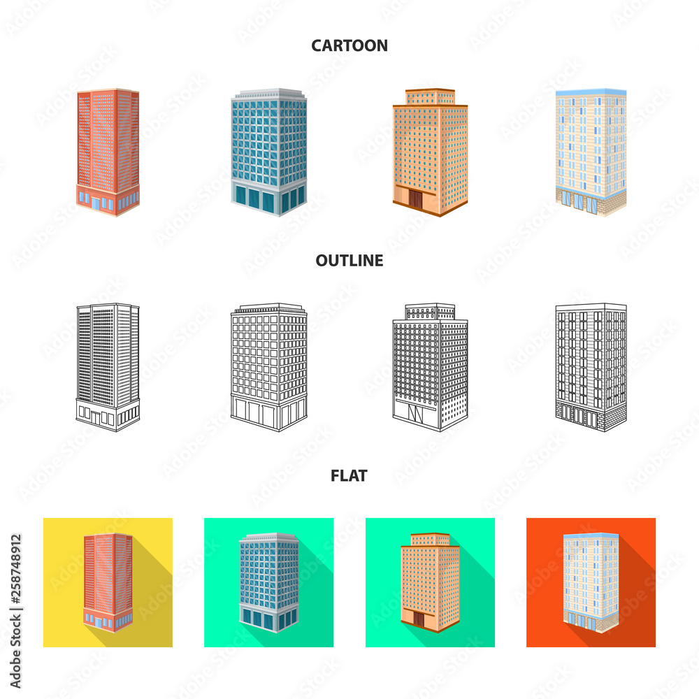 Vector illustration of construction and building symbol. Set of construction and estate stock symbol for web. Vector illustration of construction and building symbol. Set of construction and estate stock symbol for web.