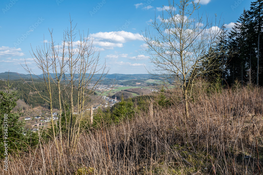 Sauerländer Berge von oben Sauerländer Berge von oben