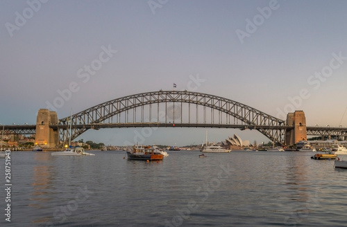 harbour bridge Sydney Australia front view © mvdesign
