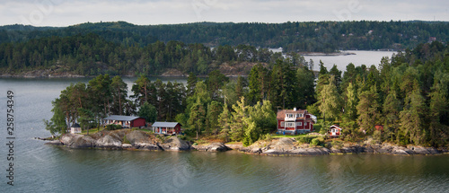 Swedish fjord houses