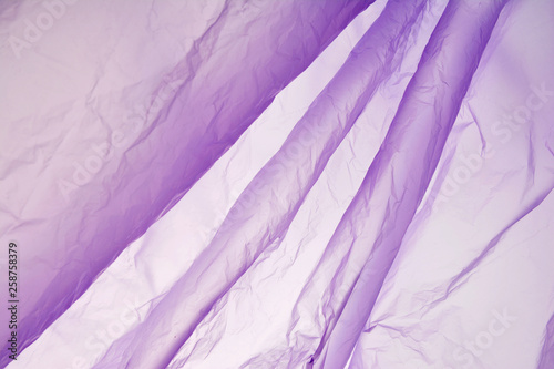Wallpaper Mural Plastic bag background. Purple background for designers, mock-ups, invitations, postcards, like canvas for text and congratulations. Torontodigital.ca