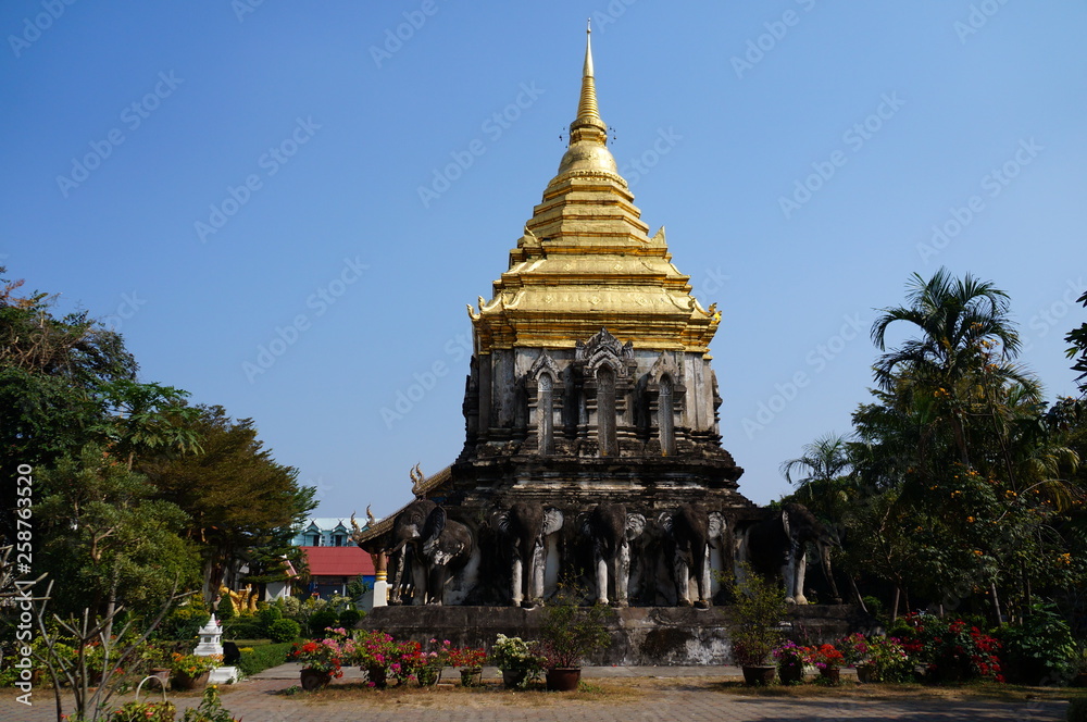 Fototapeta premium pagoda in thailand